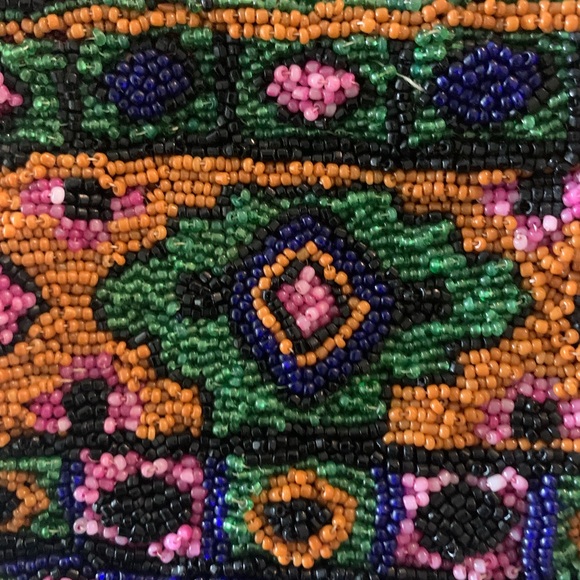 Antique Beaded Evening Purse - Picture 2 of 8